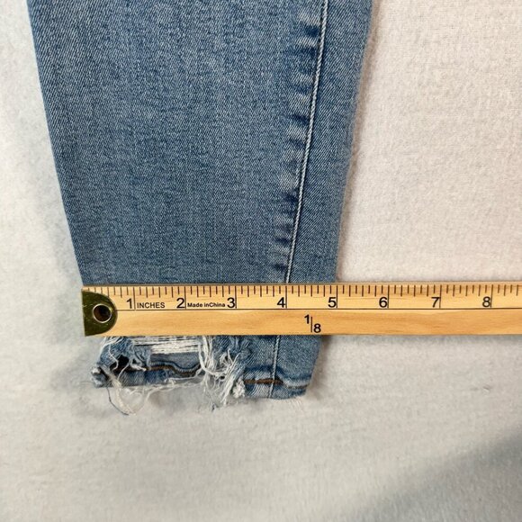 Agolde Jeans Womens 29 Blue Skinny Mid Rise Medium Wash Stretch - Picture 10 of 11